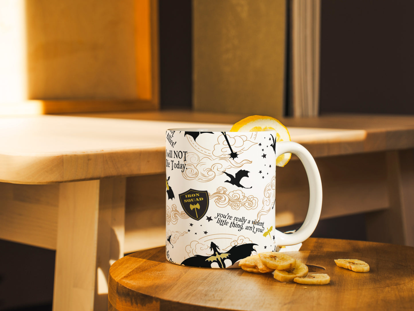 ๐ Fourth Wing Basgiath Mug | Fantasy Bookish Gift for Readers