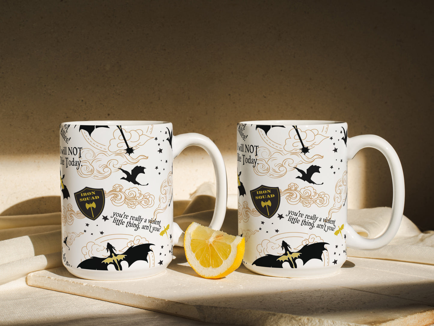 ๐ Fourth Wing Basgiath Mug | Fantasy Bookish Gift for Readers