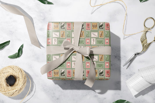 Spring Court romantasy Wrapping Paper - MagicMerchEmporium