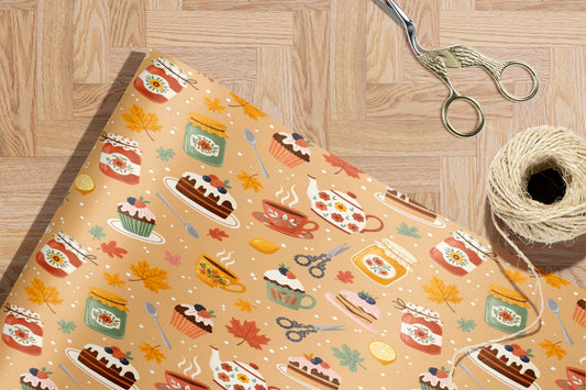 Holiday Dessert Wrapping Paper