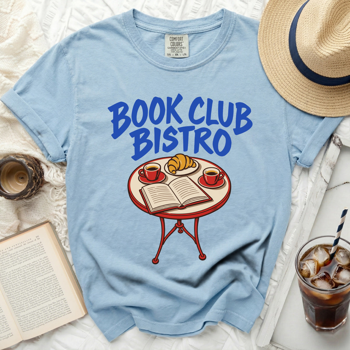 Book Club Bistro Tee