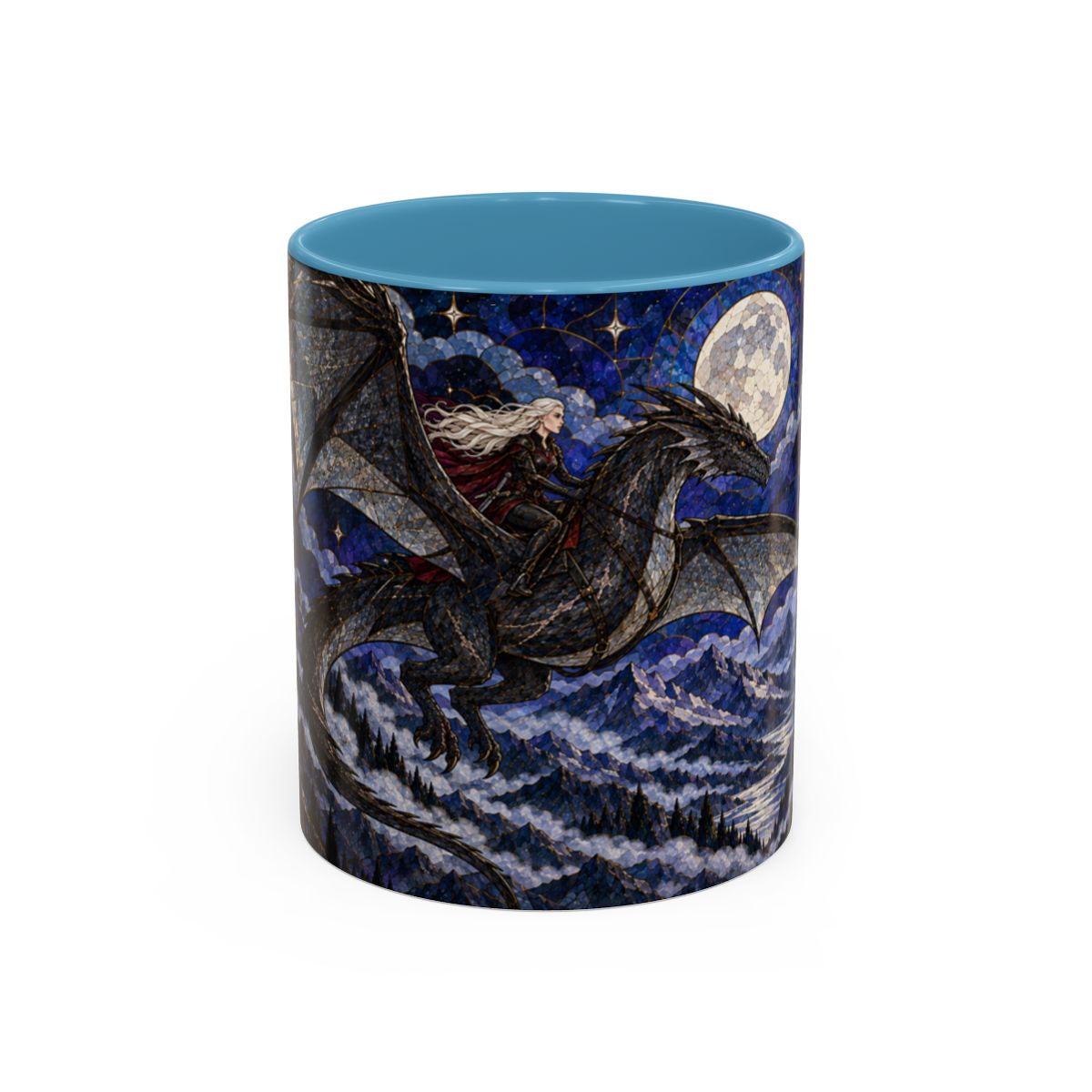 Light Blue mug, front