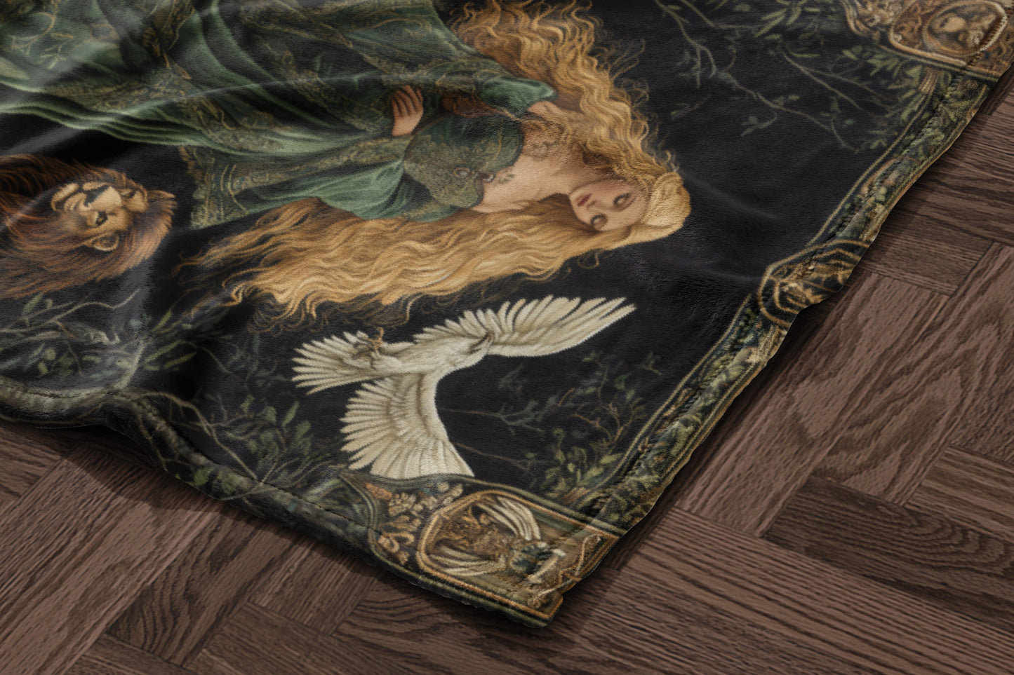 Forest Fairy Tale Fantasy Art Blanket