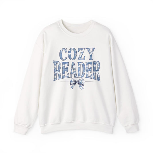 Cozy Reader Printed Design Sweatshirt Product