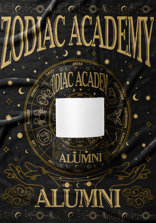 Zodiac Academy Alumni Design Mysterious Aesthetic Blanket
