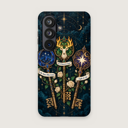 Bookish Maasverse Phone Case on Samsung Galaxy S26