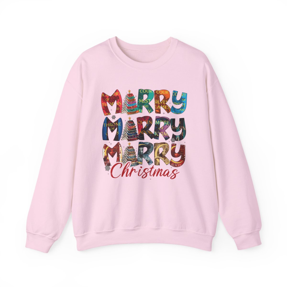 Merry Marry Christmas Graphic Sweatshirt