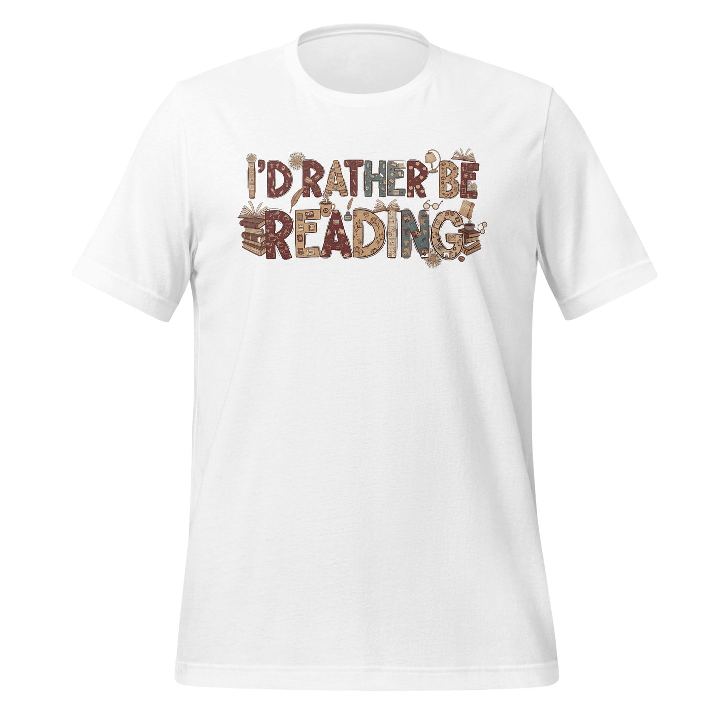 I'd Rather Be Reading Graphic T-Shirt