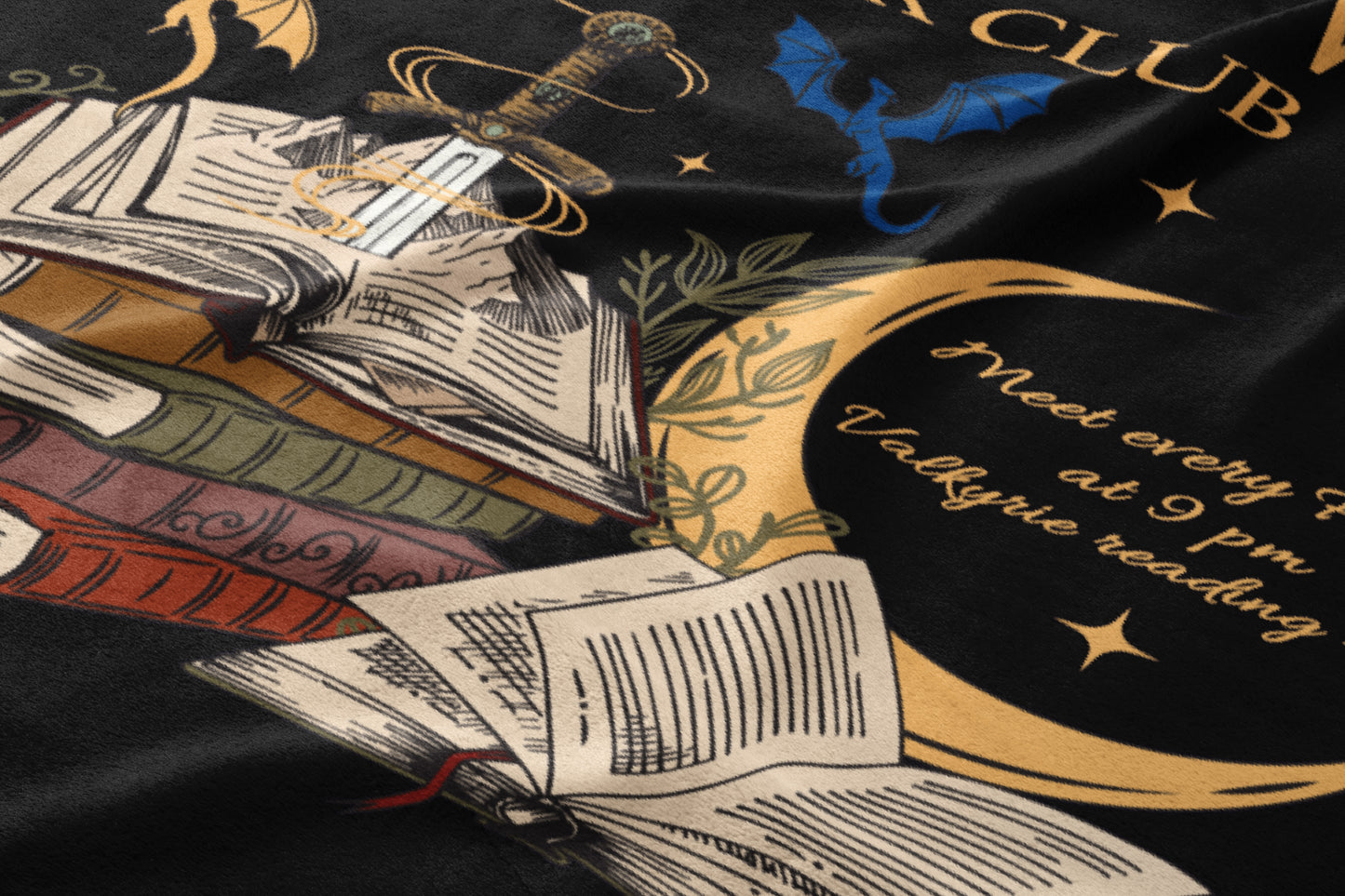 Literary Fantasy Book Club Meet at 6 PM Blanket