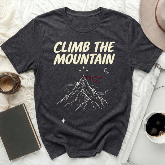 CLIMB THE MOUNTAIN Adventure Graphic Tee product type