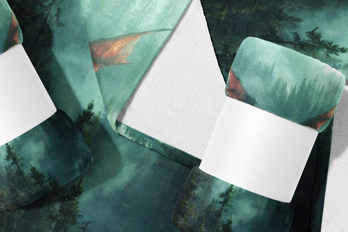 Enchanting Forest Print Sheets and Pillowcases Set