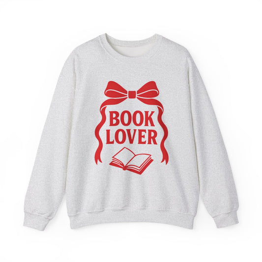 Cozy Book Lover Bichet Sweatshirt
