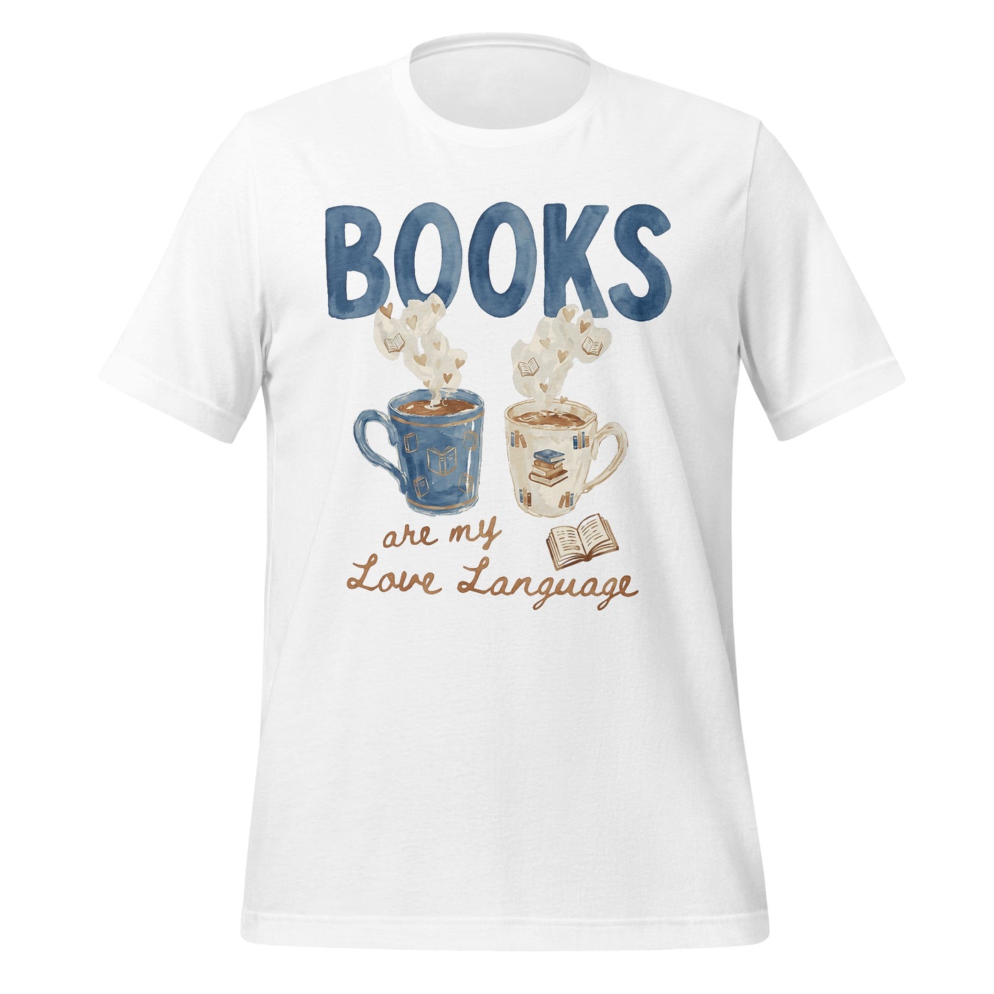 Books Are My Love Language Graphic Shirt
