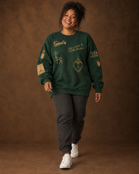 Aelin Fireheart Doodles Sweatshirt, full length