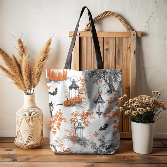 Gothic Halloween Tote Bag - MagicMerchEmporium