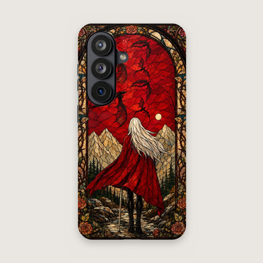 Manon Stained Glass Phone Case on Samsung Galaxy S26