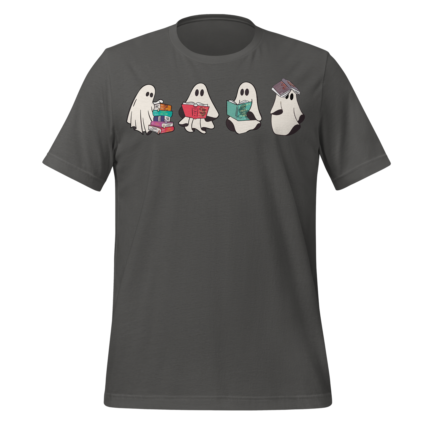 ACOTAR Reading Ghosts With Books Tee