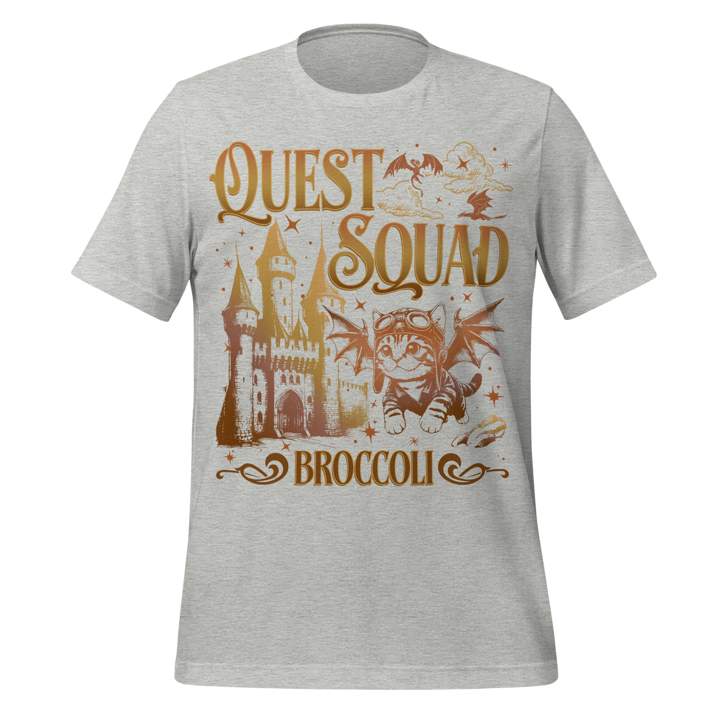 Quest Squad Cat Tee