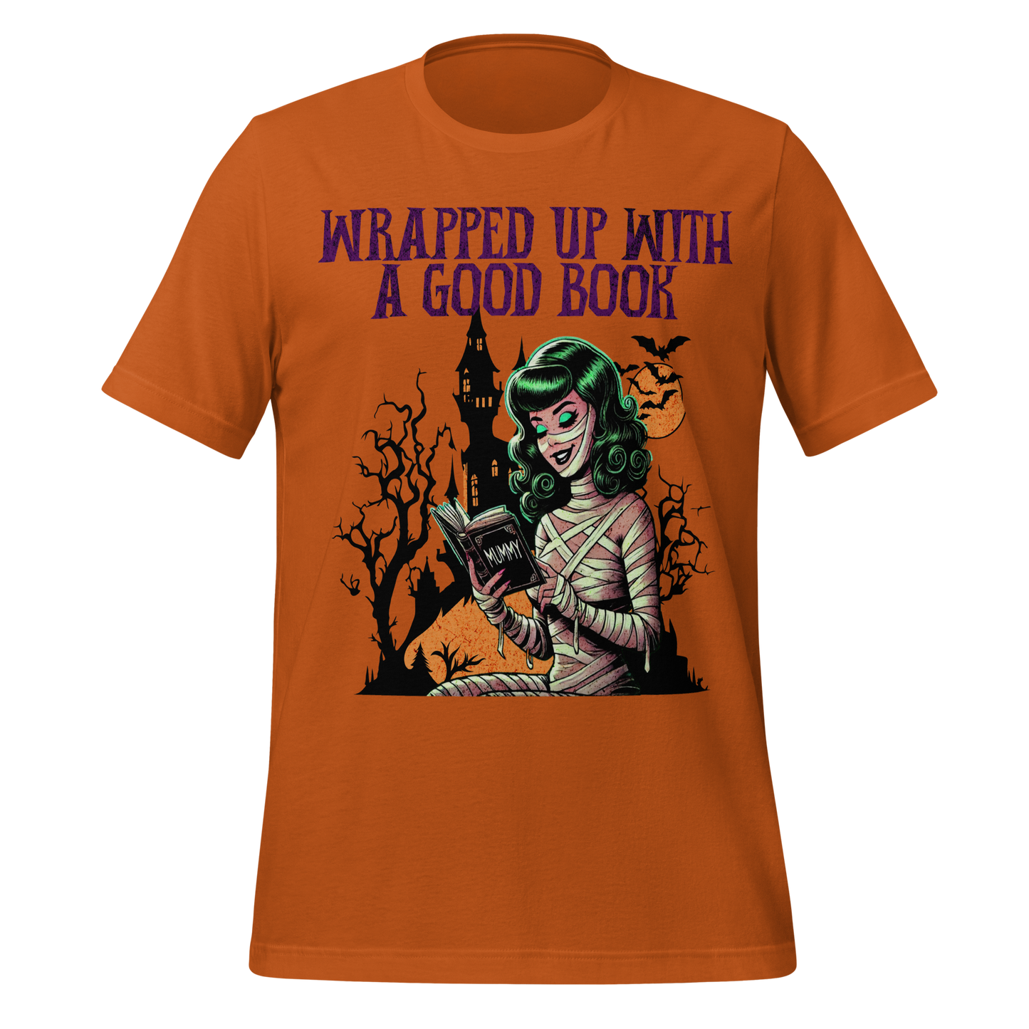 Wrapped Up with a Good Book Tee