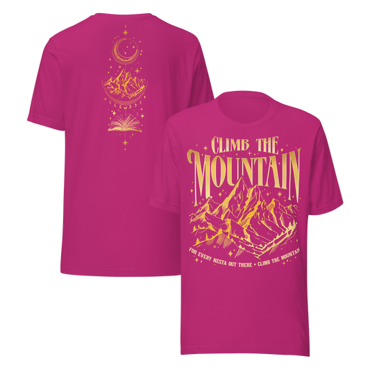 Climb the Mountain Tee - MagicMerchEmporium