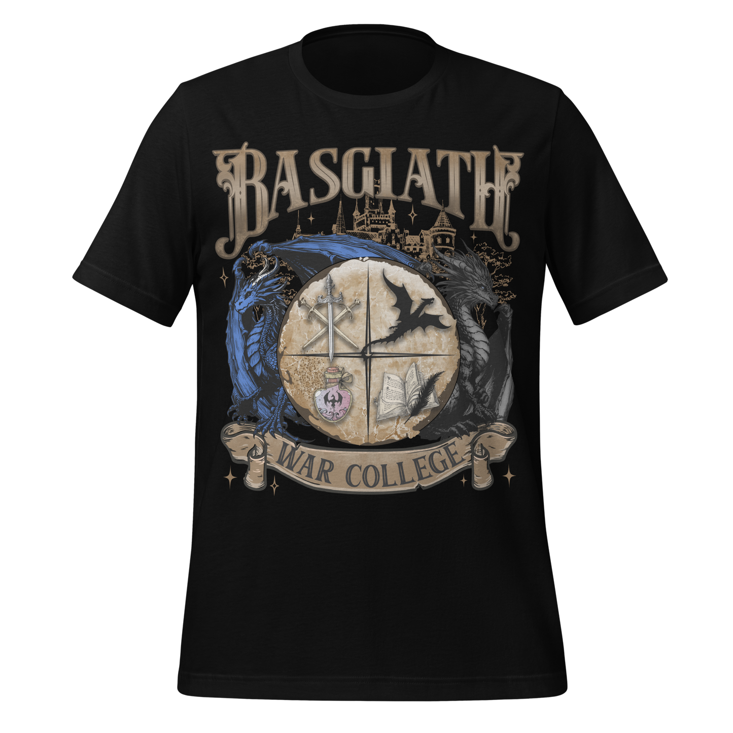 Basgiath War College Fourth Wing Inspired Tee