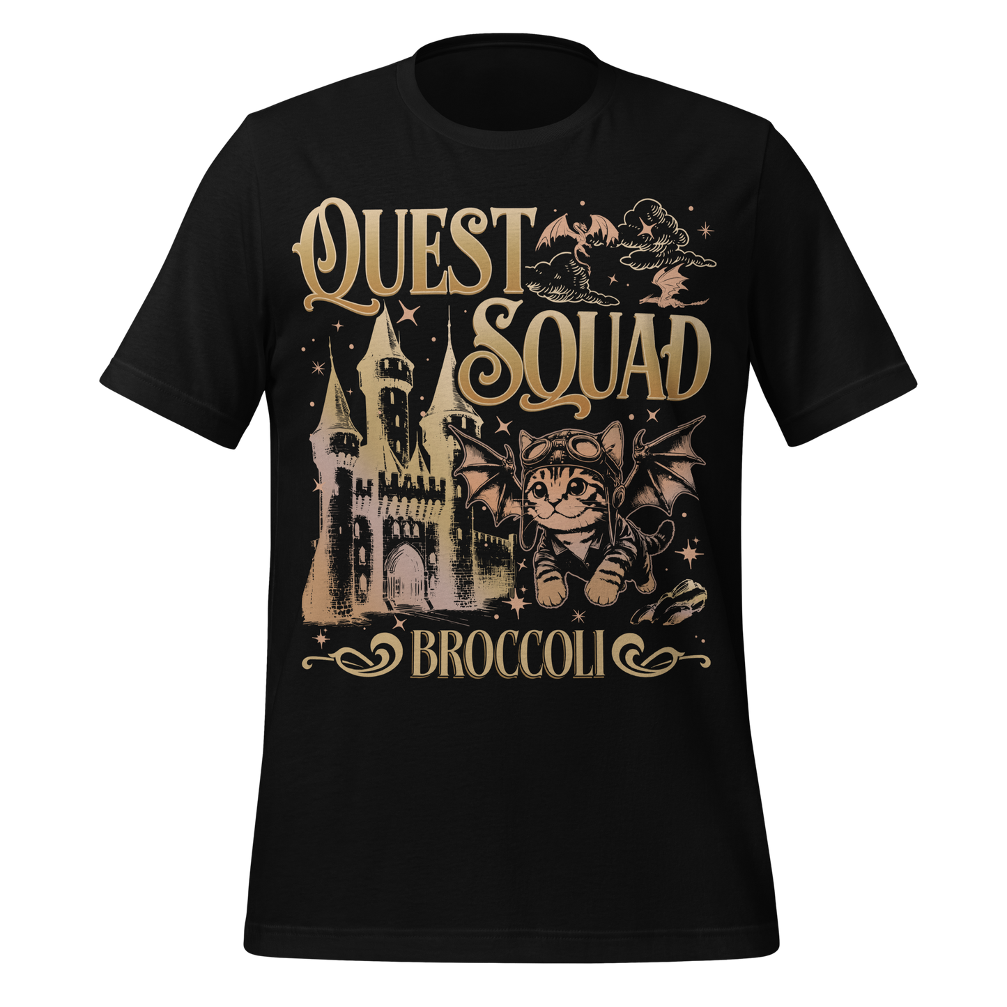 Quest Squad Cat Tee