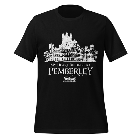 My Heart Belongs at Pemberley Tee - MagicMerchEmporium