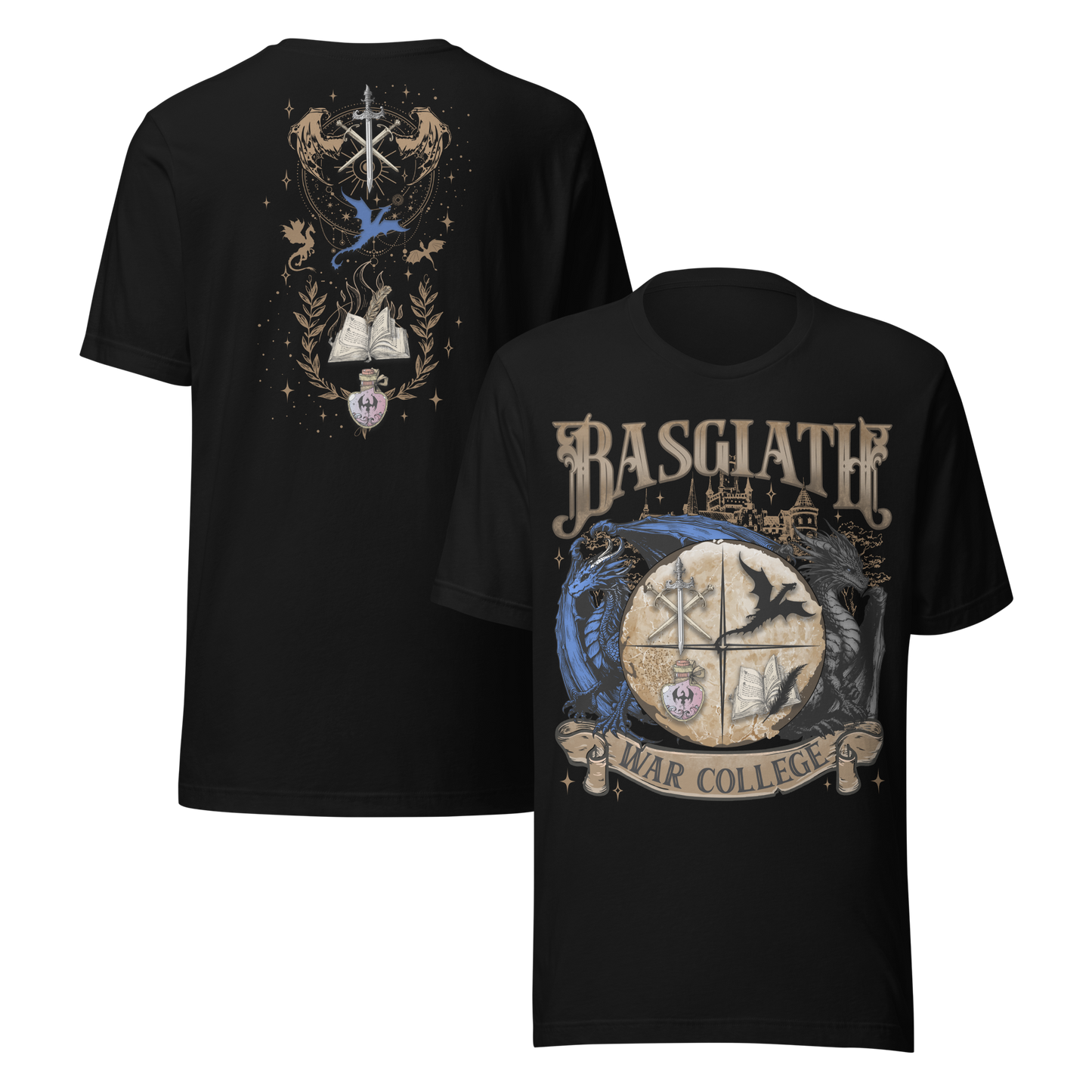 Basgiath War College Fourth Wing Inspired Tee