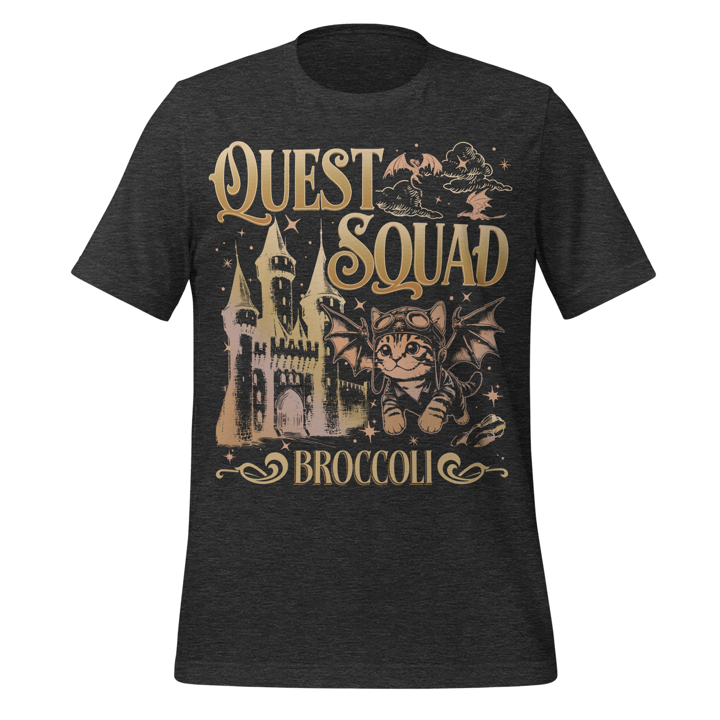 Quest Squad Cat Tee