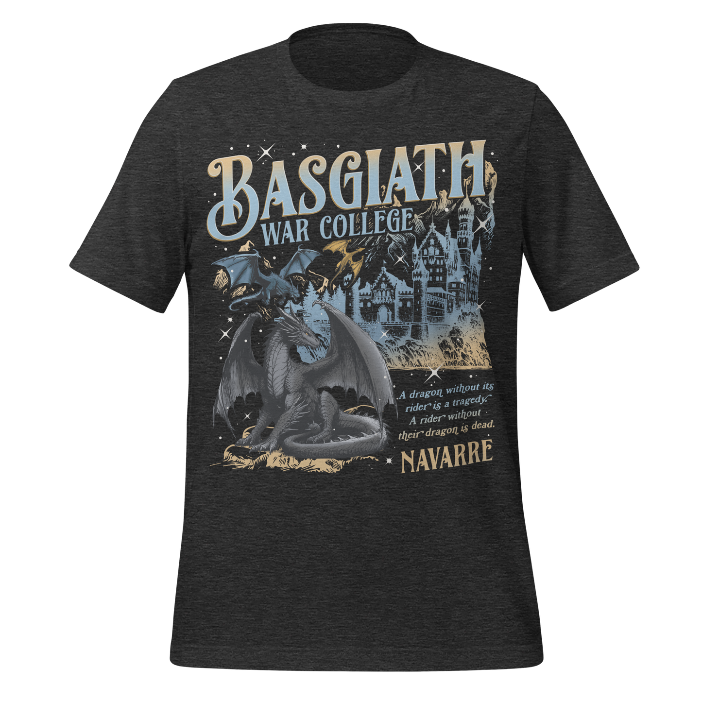 Blue Basgiath College Tee