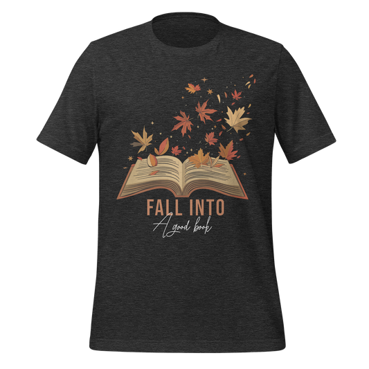Fall Into A Good Book Tee - MagicMerchEmporium
