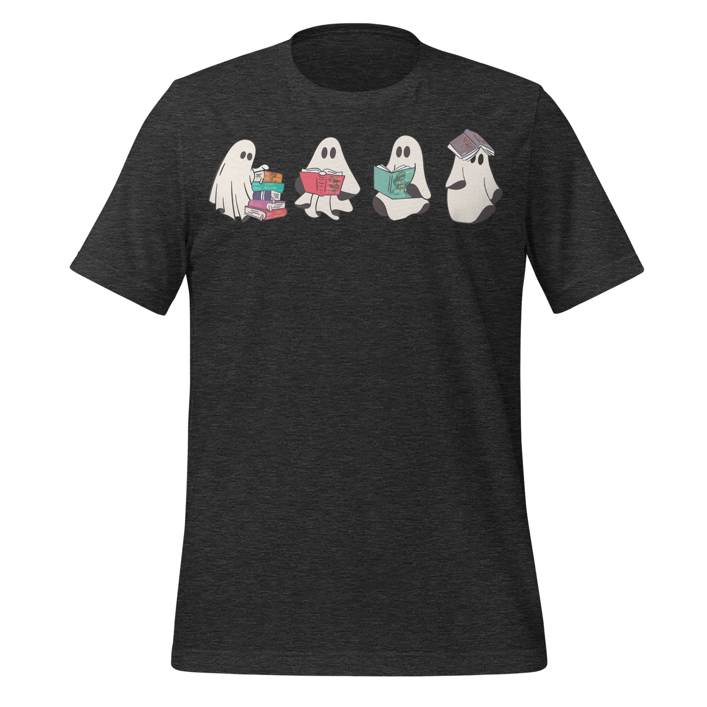 ACOTAR Reading Ghosts With Books Tee