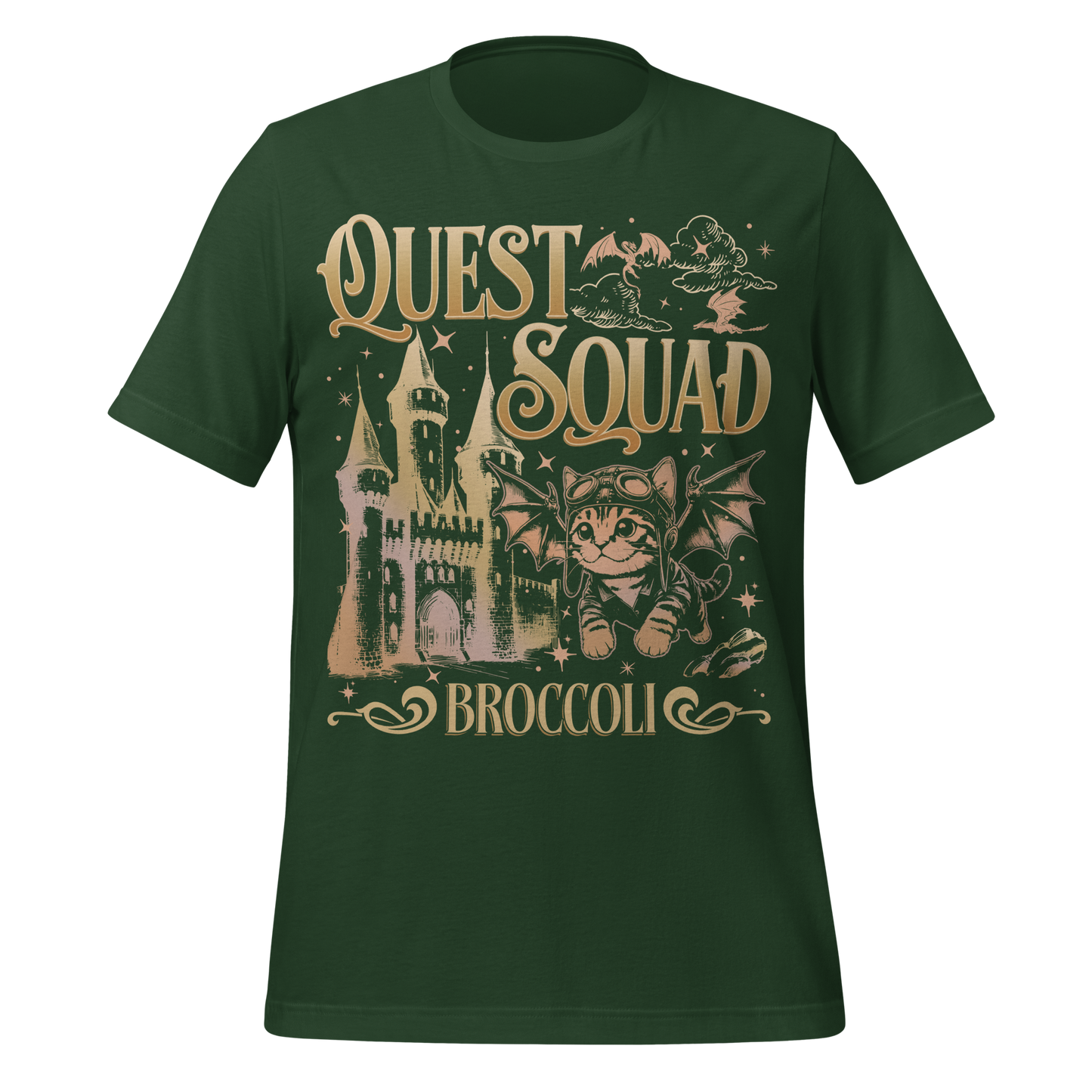 Quest Squad Cat Tee