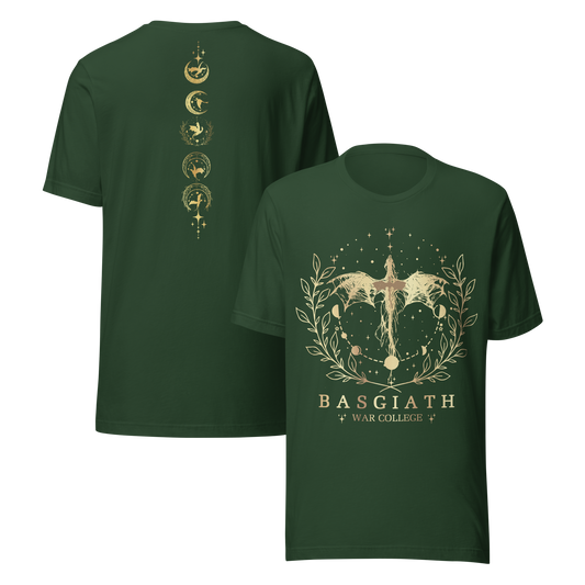 Crest Basgiath War College T-Shirt - MagicMerchEmporium