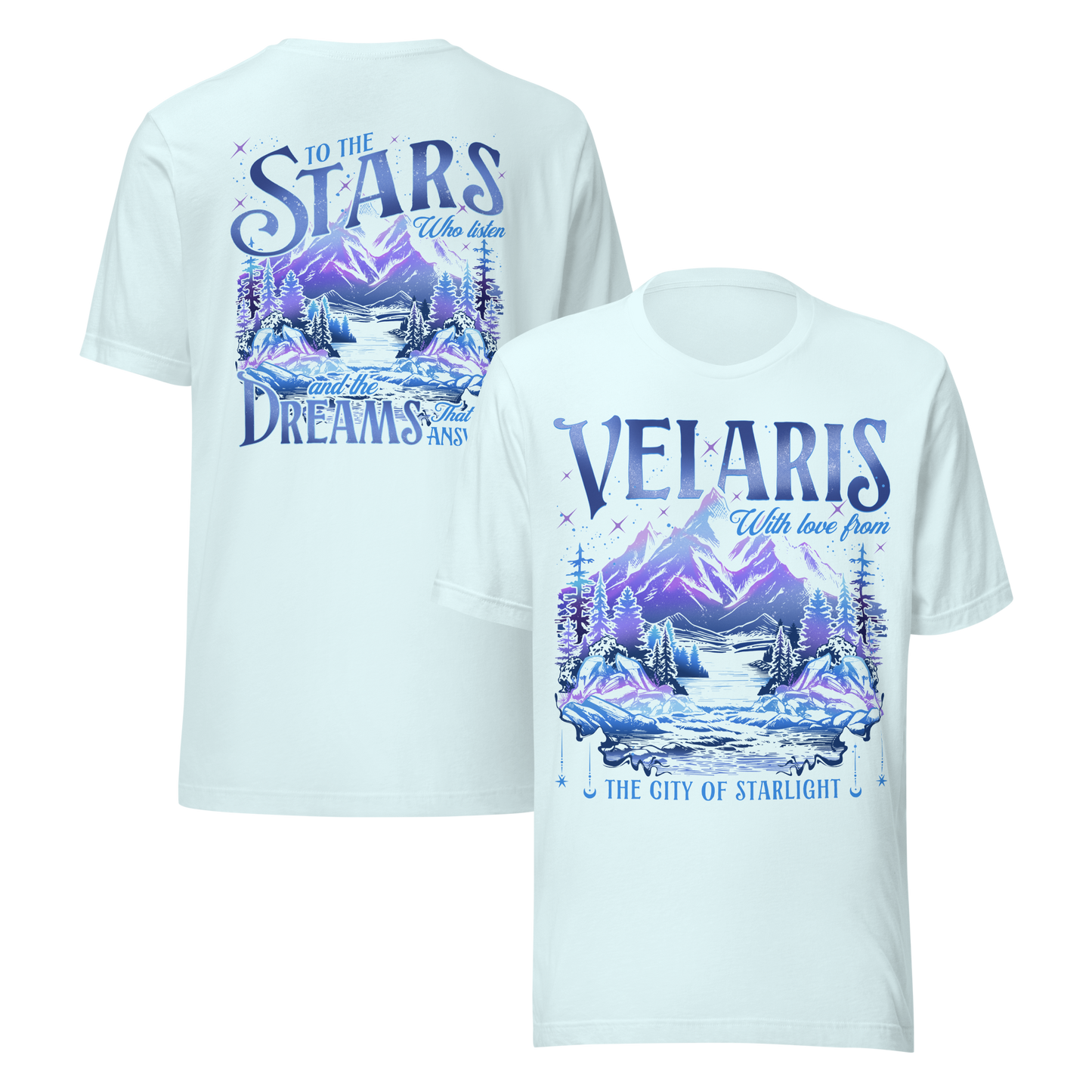 Velaris City of Starlight Tee - MagicMerchEmporium