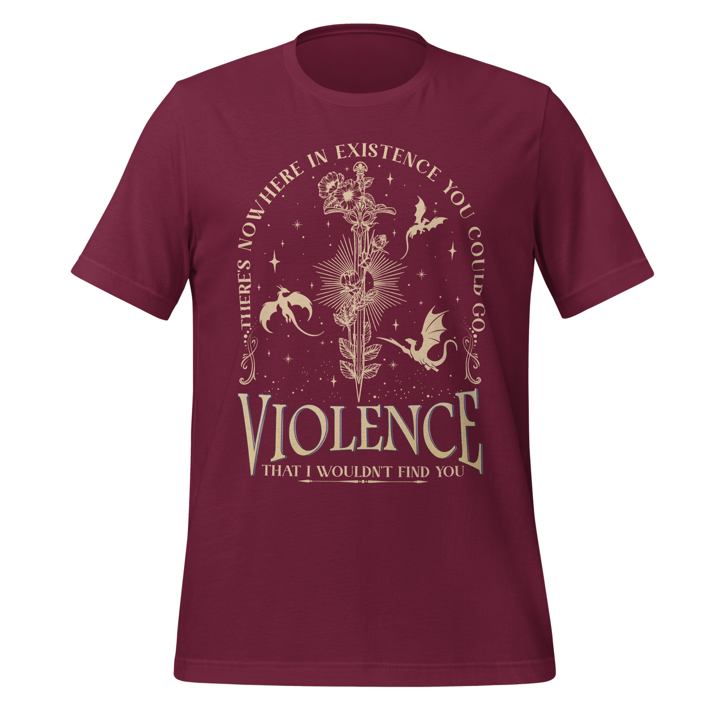 Find You in Violence Tee - MagicMerchEmporium