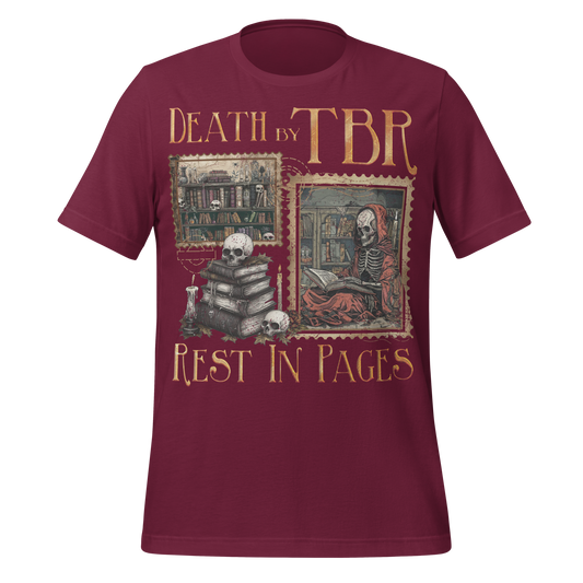 Death by TBR Tee - MagicMerchEmporium
