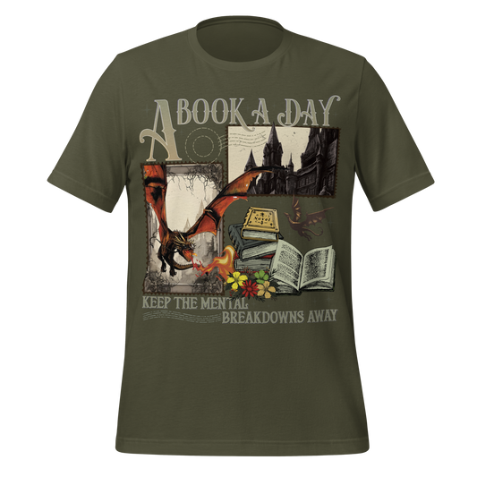 A Book A Day Tee - MagicMerchEmporium
