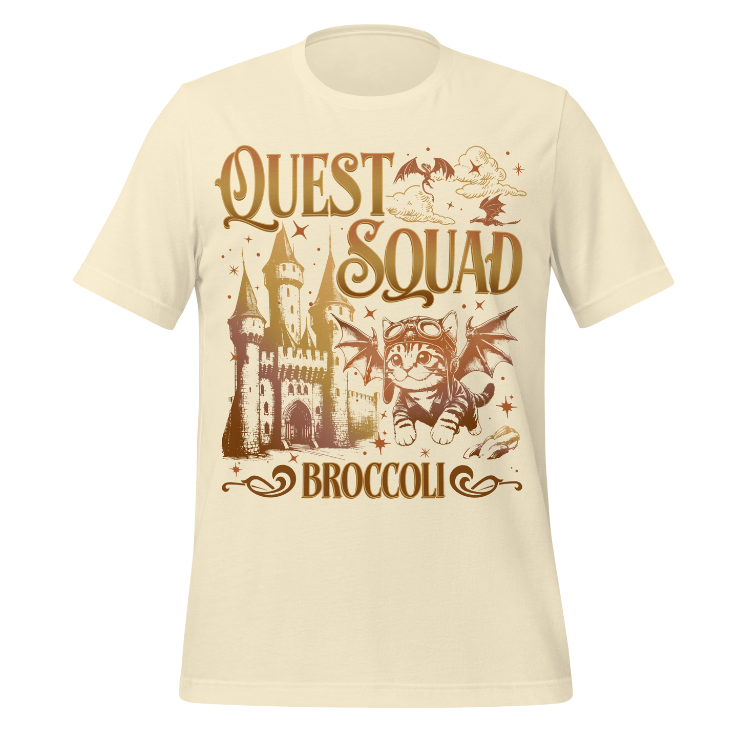 Quest Squad Cat Tee