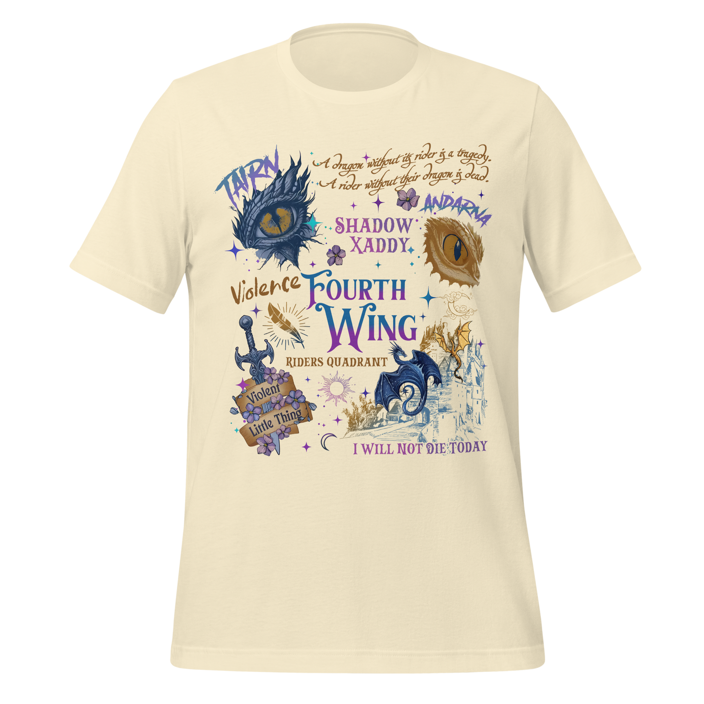 Fourth Wing Riders Tee - MagicMerchEmporium