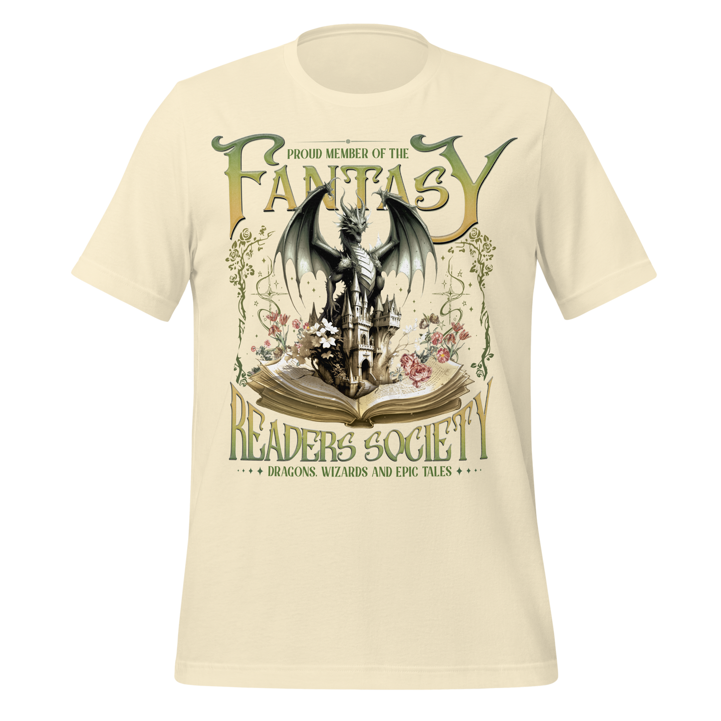 Fantasy Book Lover Tee - MagicMerchEmporium