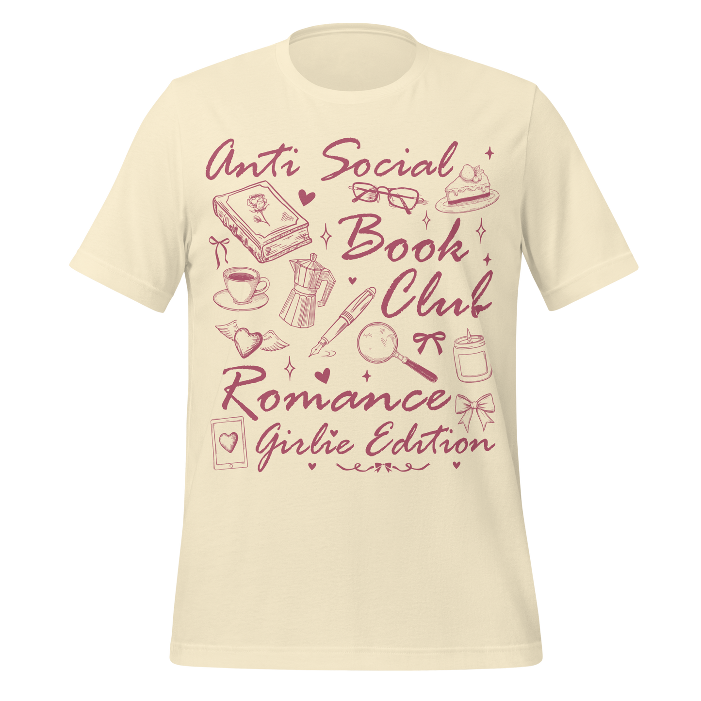 Anti-Social Book Club Tee