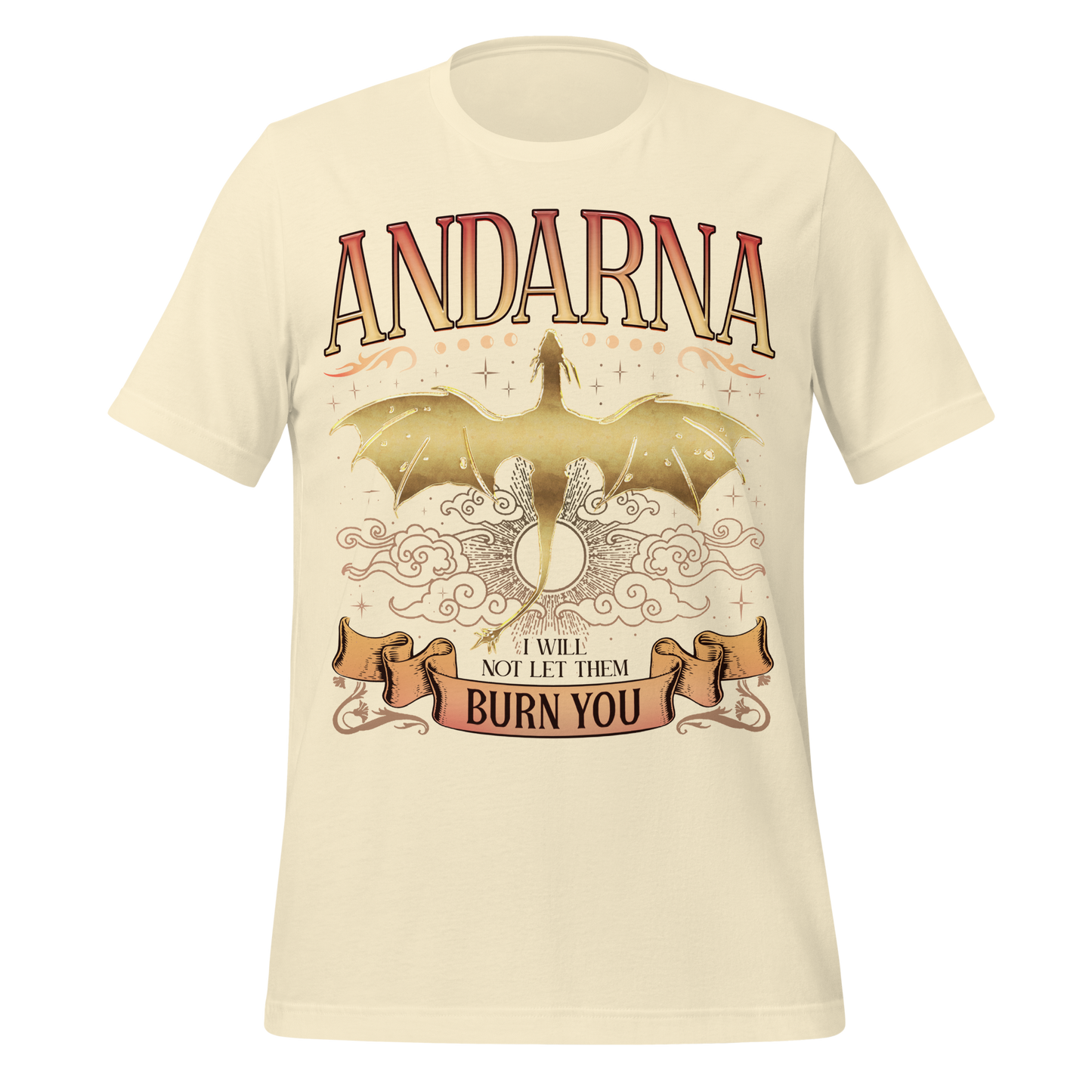 Golden Andarna Dragon Tee