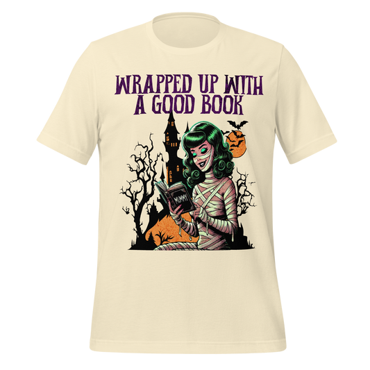 Wrapped Up with a Good Book Tee - MagicMerchEmporium