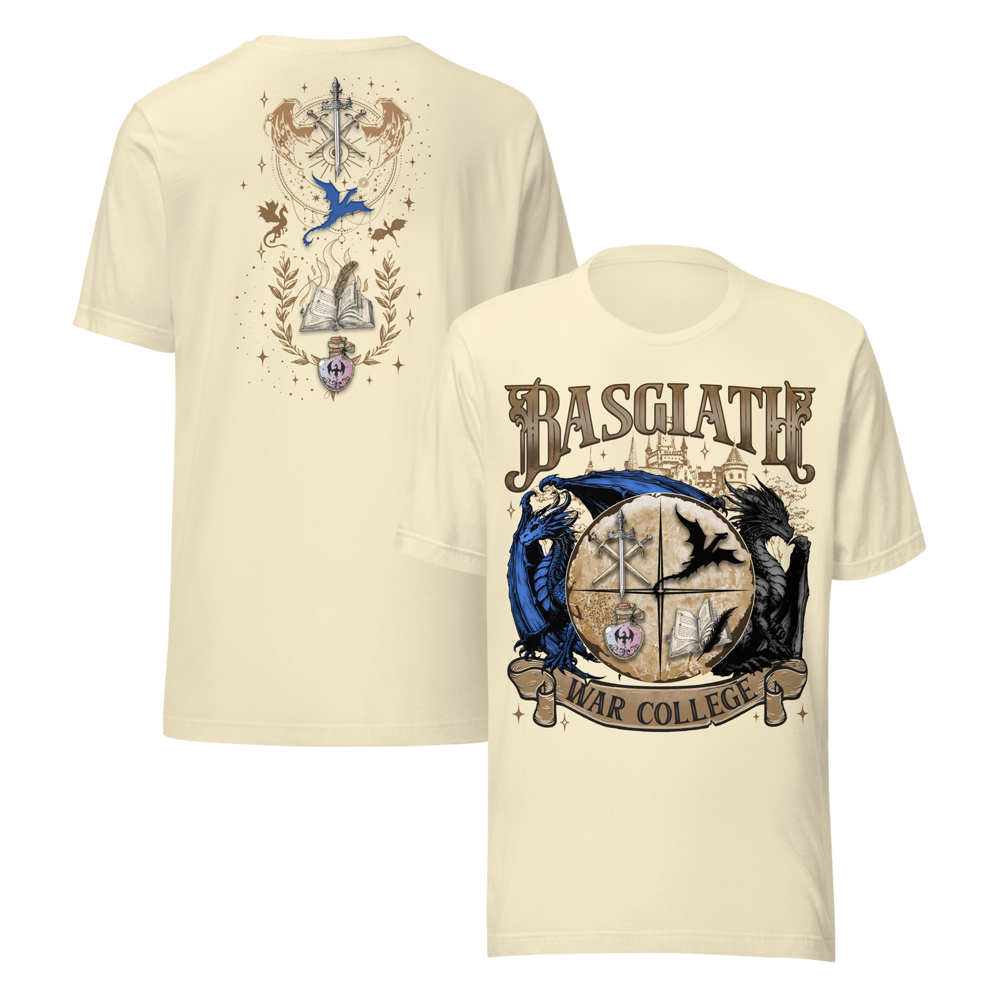 Basgiath War College Fourth Wing Inspired Tee