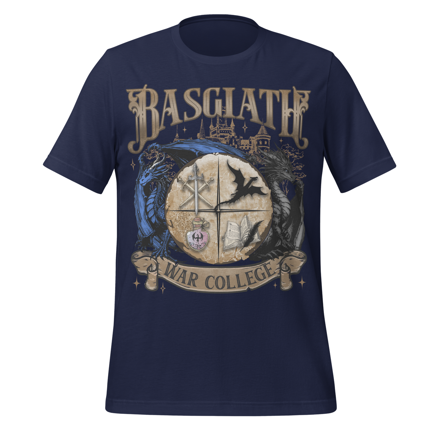 Basgiath War College Fourth Wing Inspired Tee