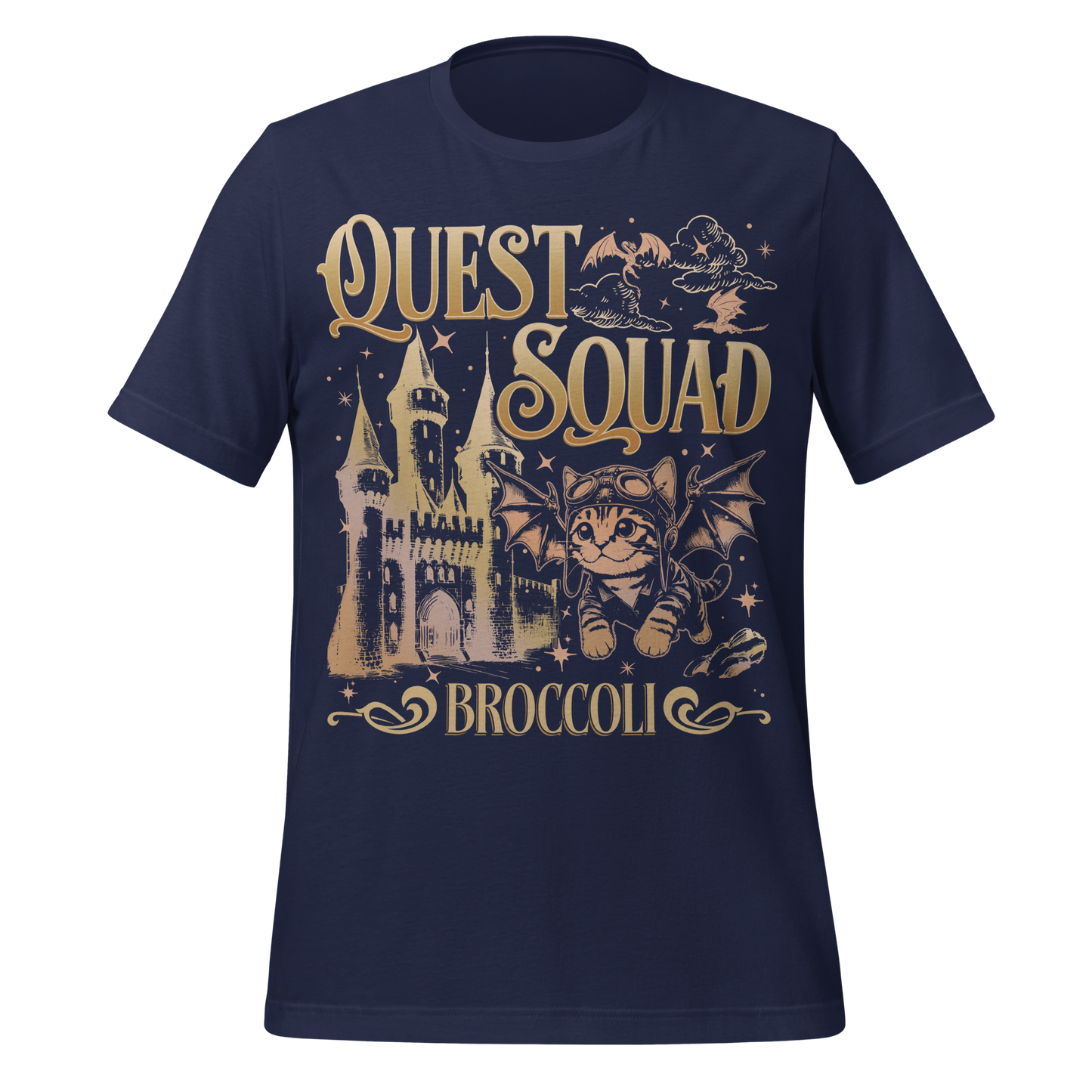 Quest Squad Cat Tee