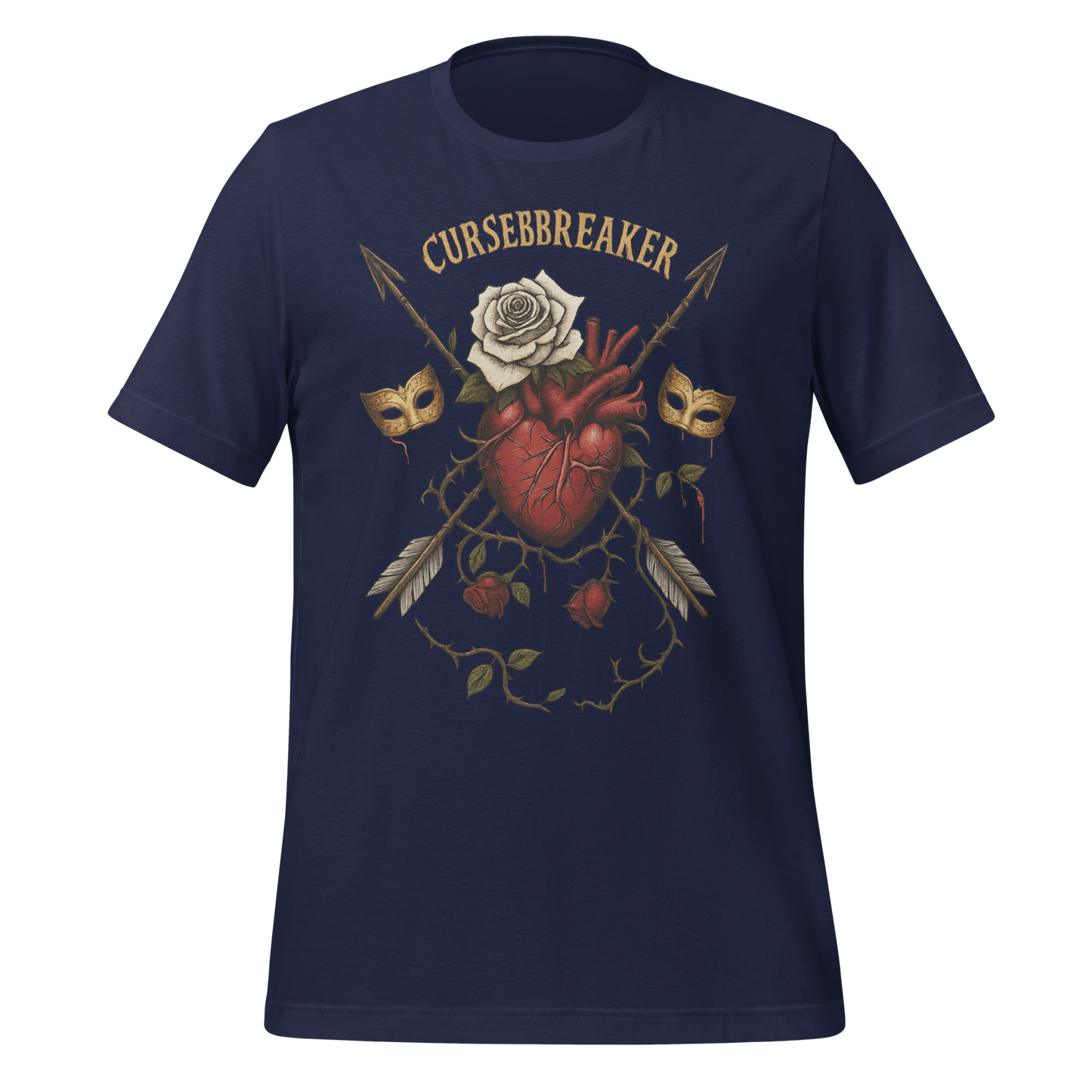 Cursebreaker Heart Rose Arrows Tee