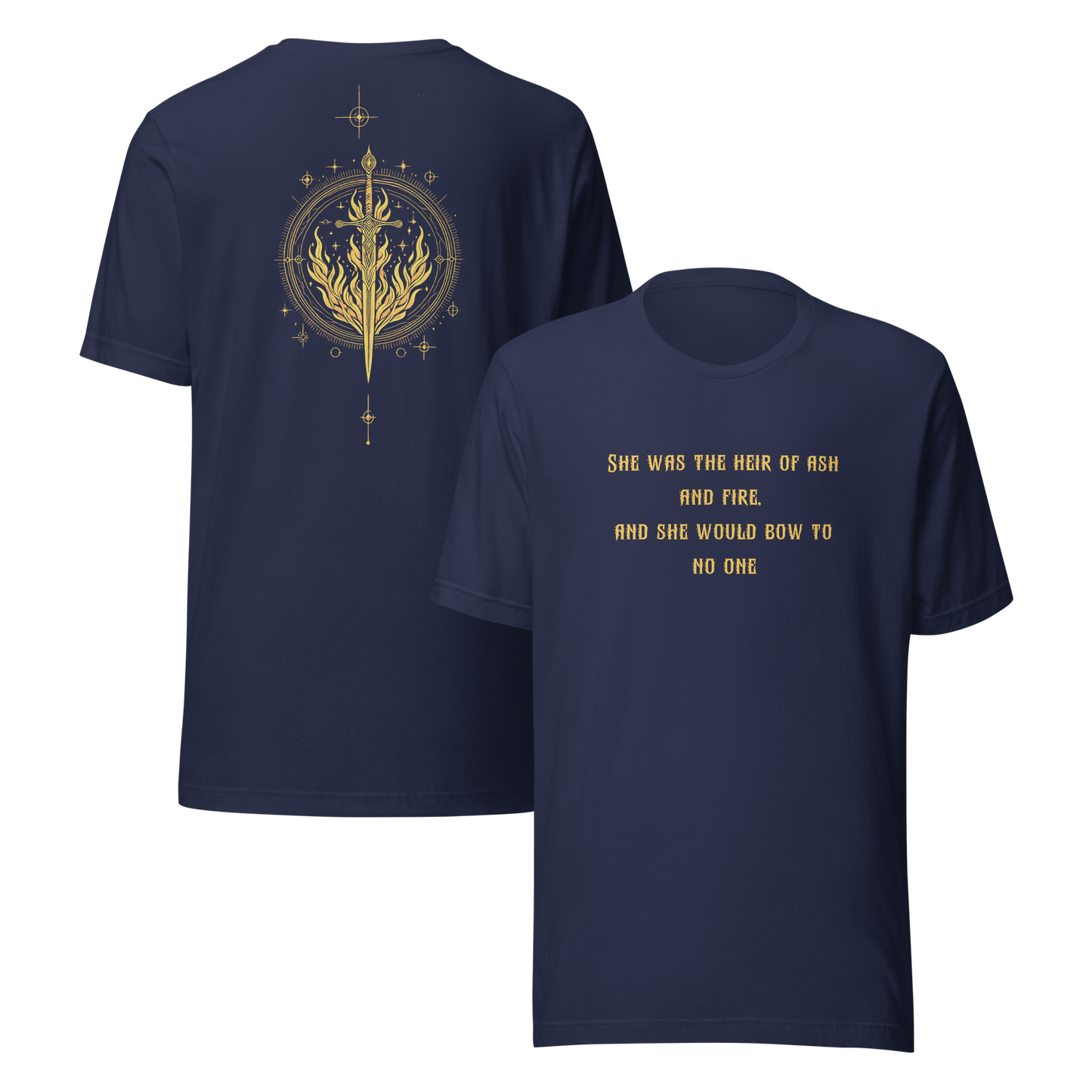 "Ash and Fire" Tee - MagicMerchEmporium