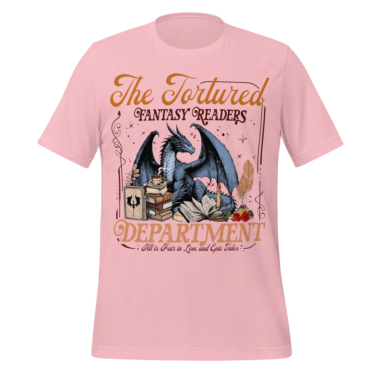Tortured Fantasy Readers Tee - MagicMerchEmporium